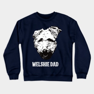 Welsh Terrier Dad Crewneck Sweatshirt